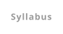 Syllabus