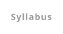 Syllabus