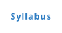 Syllabus